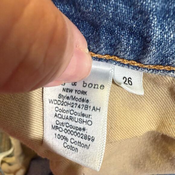 Rag & Bone Maya High Rise Ankle Slim Jean size 26 - Picture 8 of 16